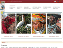 Tablet Screenshot of orissa-tour.com